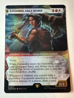 Kassandra, Eagle Bearer (Showcase) (Textured Foil) - Universes: Assassin's Creed - Image 1