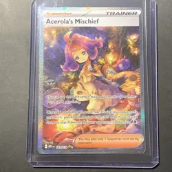 Acerola's Mischief 183/132 Pokemon TCG Me01: Mega Evolution SIR Holo - Image 1