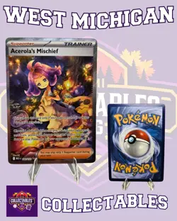 Acerola's Mischief 183/132 Me01: Mega Evolution SIR - POKEMON TCG NM - Image 1