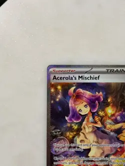 Pokemon Acerola's Mischief 183/132 Me01: Mega Evolution Holo NM - Image 2
