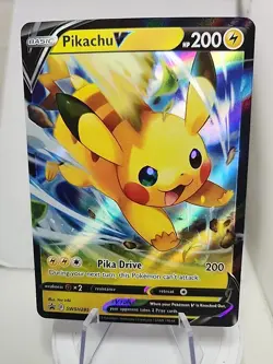 Pikachu V SWSH285 SWSH: Sword & Shield Promo Cards Holo - Image 1