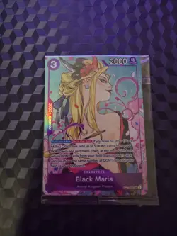 Black Maria (Illustration Box Vol.2) OP08-074 One Piece Promotion Cards Foil - Image 1
