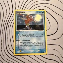 Magikarp 67/112 EX Fire Red & Leaf Green Error Card Pokemon Card LP - Image 1
