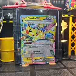 Pikachu ex Surging Sparks Ultra Rare Pokemon TCG 057/191 Scarlet & Violet SV08 - Image 3