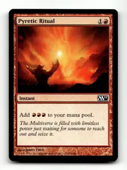 Pyretic Ritual Magic 2011 (M11) #153 Magic the Gathering - Image 1