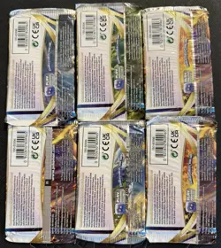 6 x Pokemon TCG Brilliant Stars Booster Pack New & Sealed - Image 2