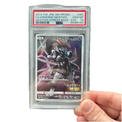 2019 Pokemon Sun and Moon Promo Full Art Armored Mewtwo PSA 10 - Image 1