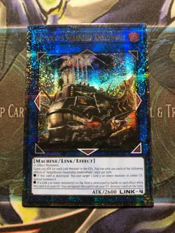 AMPHIBIOUS SWARMSHIP AMBLOWHALE * QUARTER CENTURY SECRET RARE RA04-EN077 YUGIOH - Image 1