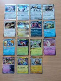 Pokemon Trading Card Game TCG Stellar Crown Holo Bundle Job Lot X 15 - Image 1