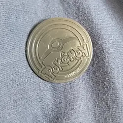 RARE Pokemon Pink Holo MEW Collectible Trading Card Games 1.25" Coin - Image 5