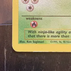 Pokemon TCG Scyther Holo Card Jungle Set 1999, 10/64, Rare - Image 3