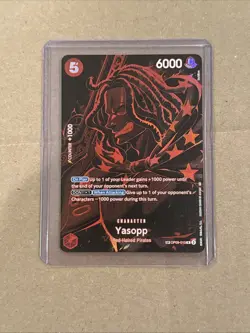 One Piece TCG OP12 Legacy of the Master OP09-013 SP Yasopp ENGLISH - Image 1