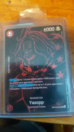OP09-013 Yasopp SP OP12 Legacy Of The Master NM One Piece TCG - Image 1