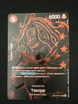 One Piece TCG OP12 Legacy of the Master OP09-013 SP Yasopp ENGLISH - Image 1