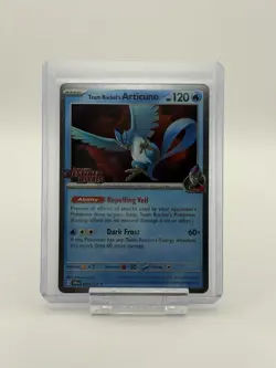 Team Rocket's Articuno 051/182 Pokemon Destined Rivals Stamped Promo BestBuy - Image 1