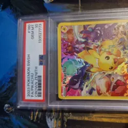 Pokemon Pikachu 160/159 Full Art Secret Rare Crown Zenith 2023 PSA 10 GEM MINT - Image 2
