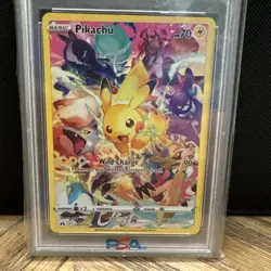2023 Pokemon Pikachu 160/159 Crown Zenith Full Art Secret Rare PSA 10 Gem Mint - Image 2