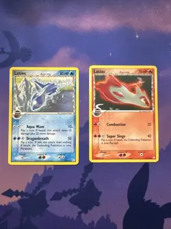 Latios & Latias Delta Species Holon Phantoms Holo Rare 21/110-22/110 Pokemon TCG - Image 1