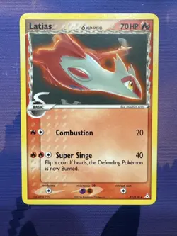 Latios & Latias Delta Species Holon Phantoms Holo Rare 21/110-22/110 Pokemon TCG - Image 5