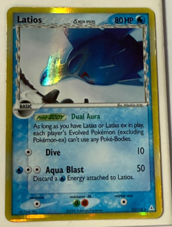 Pokemon TCG Latios (Delta Species) Holo Rare Holo Holon Phantoms 12/110 LP - Image 1