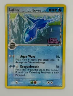 LATIOS Delta Species POKEMON EX Holon Phantoms Holo 2006 Trading Card 22/110 - Image 3