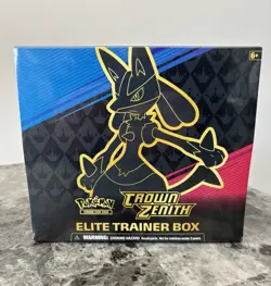 Pokemon TCG Crown Zenith Elite Trainer Box ETB Factory Sealed w/ Protector - Image 2