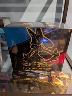 [Factory Sealed] Pokemon TCG - Crown Zenith Elite Trainer Box - Image 1