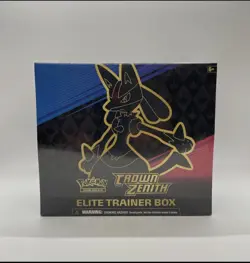 Pokemon TCG Crown Zenith Factory Sealed Elite Trainer Box - Image 1