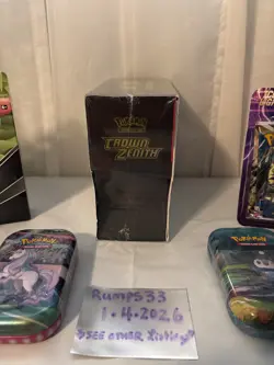 Pokemon TCG: Crown Zenith Elite Trainer Box Factory Sealed + SEALED LOT !!!! - Image 3