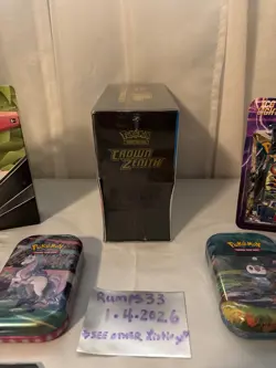 Pokemon TCG: Crown Zenith Elite Trainer Box Factory Sealed + SEALED LOT !!!! - Image 5