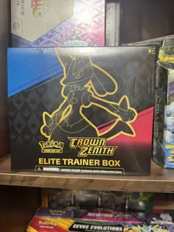 Pokemon TCG Crown Zenith Factory Sealed Elite Trainer Box - Image 1