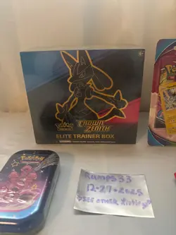 Pokemon TCG: Crown Zenith Elite Trainer Box Factory Sealed + Sealed Lot Large - Image 2