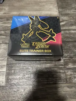 Pokemon 2023 TCG Crown Zenith Elite Trainer Box Factory Sealed - Image 1