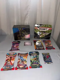Pokemon TCG: Crown Zenith Elite Trainer Box Factory Sealed + Sealed Lot Large - Image 1