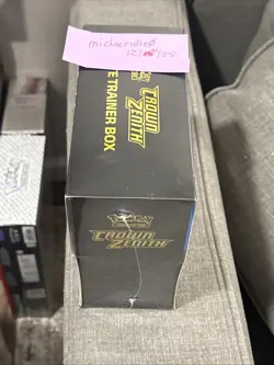 Pokemon 2023 TCG Crown Zenith Elite Trainer Box Factory Sealed - Image 3