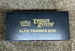 Pokemon 2023 TCG Crown Zenith Elite Trainer Box Factory ETB Sealed - Image 5