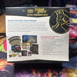 Pokemon TCG - Crown Zenith Elite Trainer Box - NEW/Factory Sealed - Image 3