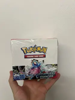 Pokemon TCG Scarlet & Violet Temporal Forces Booster Box - 36 Packs New Sealed - Image 1