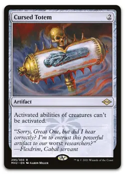 Cursed Totem #295 (NM) Modern Horizons 2 MH2 Magic MTG - Image 1