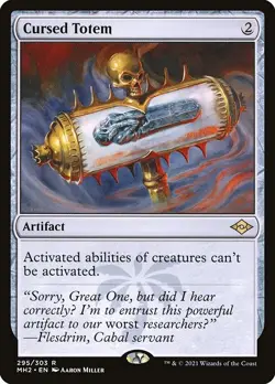 [MTG] Cursed Totem (295) (MH2) NM - Image 1