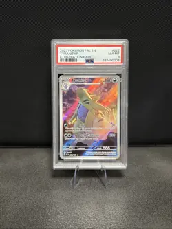 Pokemon 2023 Paldea Evolved Tyranitar Illustration 222/193 PSA 8 - Image 1