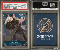 PSA 10 Crocodile OP02-053 Offline Regional Finalist Promo English One Piece Card - Image 3