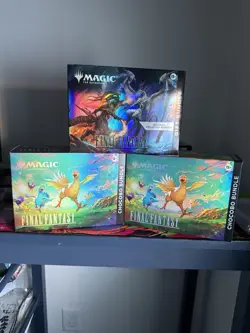 Magic The Gathering Final Fantasy Chocobo Bundle X2 and Gift Bundle New Sealed - Image 1