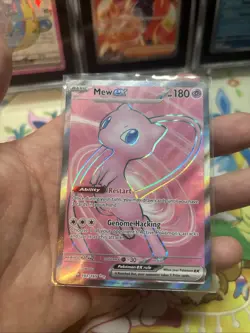 Pokemon Mew ex 193/165 Scarlet & Violet 151 Full Art Near Mint NM - Image 2
