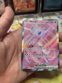 Pokemon Mew ex 193/165 Scarlet & Violet 151 Full Art Near Mint NM - Image 4