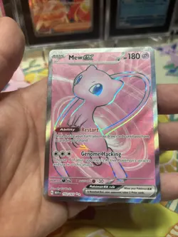 Pokemon Mew ex 193/165 Scarlet & Violet 151 Full Art Near Mint NM - Image 5