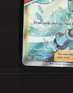 Korrina's Focus 160/163 Battle Styles Full Art Ultra Rare Holo Pokemon Card NM - Image 5