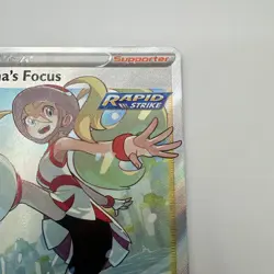 Korrina's Focus - 160/163 - Pokemon Battle Styles Sword Shield Full Art Card - Image 3
