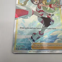 Korrina's Focus - 160/163 - Pokemon Battle Styles Sword Shield Full Art Card - Image 5