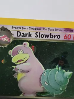 Dark Slowbro Holo 12/82 - 2000 WOTC Team Rocket Pokemon TCG - MP - Image 2